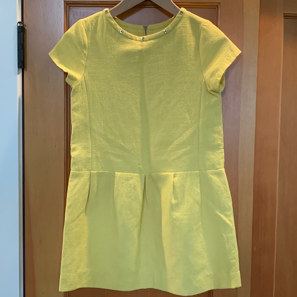 Zara Girls Yellow Dress